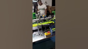 Automatic highlighter pen nib cap assembling machine line pen assembly machine