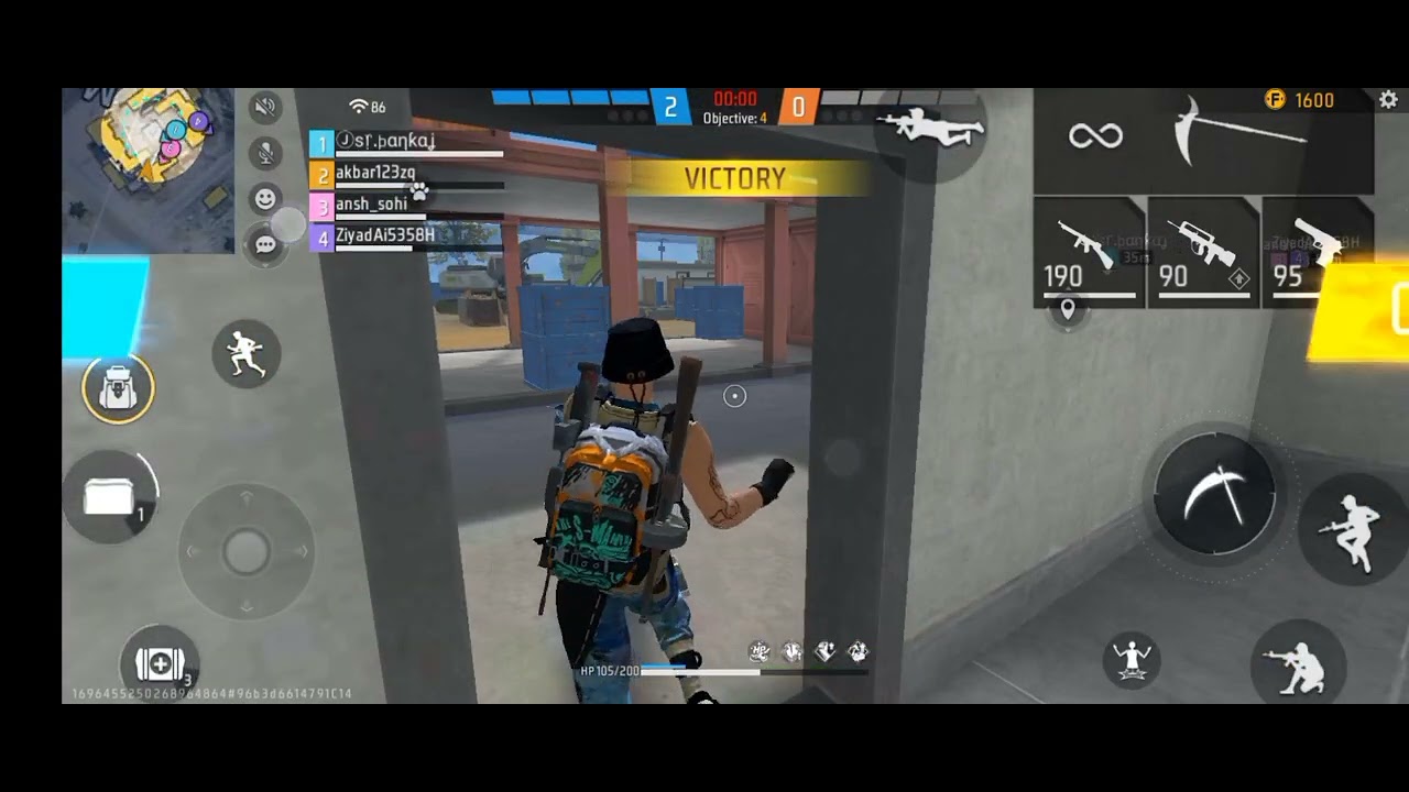 free fire gameplay