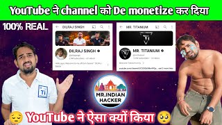 My YouTube channel is De monetize Biggest mistake ???viral dream viralvideo trending omgvideo