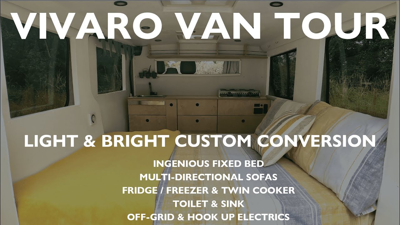 Vauxhall Vivaro Van Tour - Light and Bright Custom Conversion