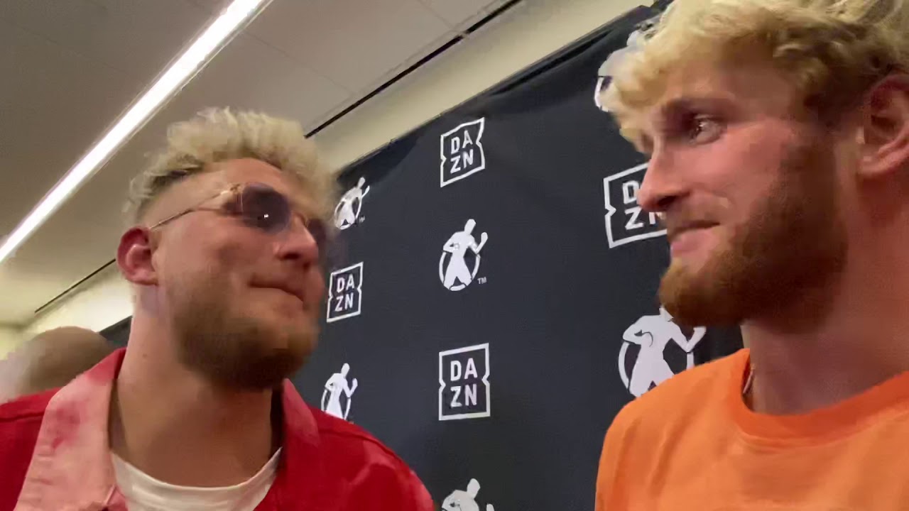 Logan Paul & Jake Paul backstage With Ryan Garcia - YouTube