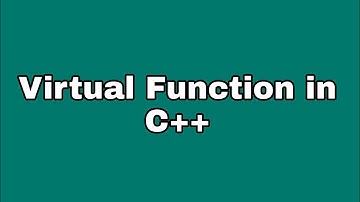 Virtual Function  in C++ Programming | By Professor Pankaj Gupta | BIIT