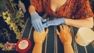 The Most Gentle Hand Care (ᴗ˳ᴗ) ASMR Soft Spoken / Gloves / Personal Attention Role Play screenshot 4