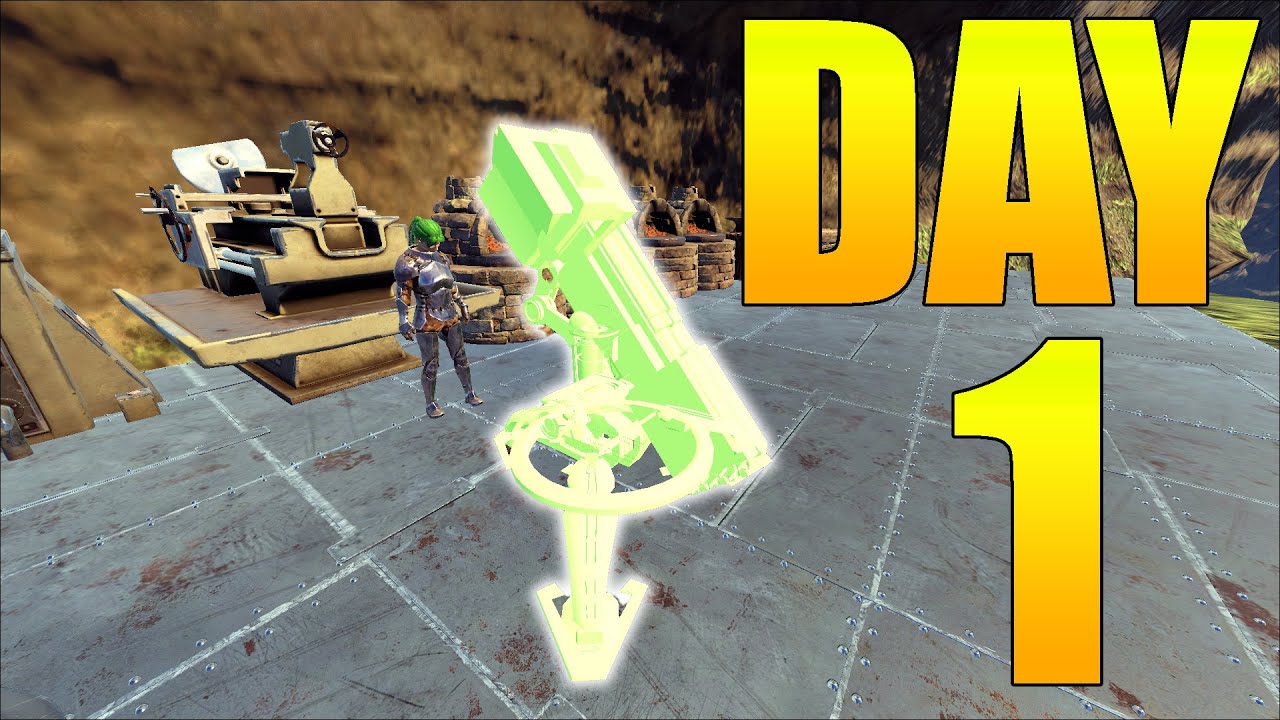 SOLO Upgrading My Insane Hidden Location Day 1 | Ark PvP