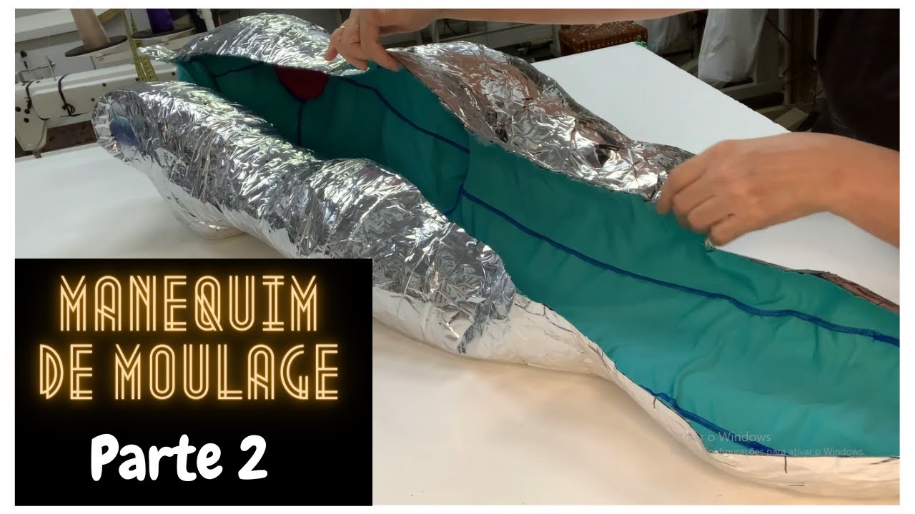 Como Fazer Manequim para Moulage Em Casa: Parte 2