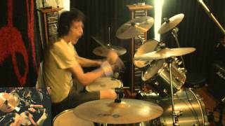 Video thumbnail of "Tyza - COLDPLAY - Don't Let It Break Your Heart (Drum Cover)"