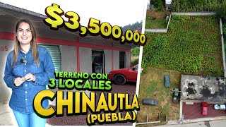 TERRENO con Locales comerciales en Chignautla, Puebla