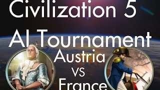 Austria vs France: CIV5 AI Tournament #30