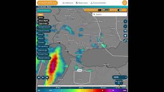 The dreaded blood rain is forecast to sweep into Andalucia this week