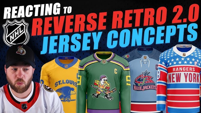 NHL Reverse Retro Jerseys Ratings