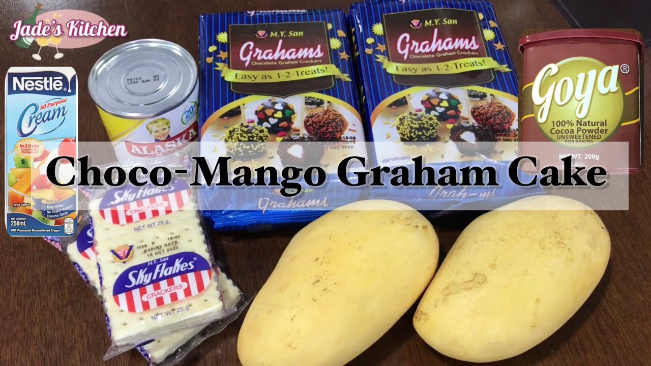 Choco-Mango Graham Cake