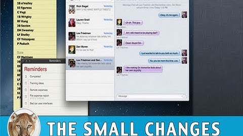 Mountain Lion: The Small Changes