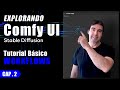  2  comfyui para stable diffusion   tutorial bsico paso a paso