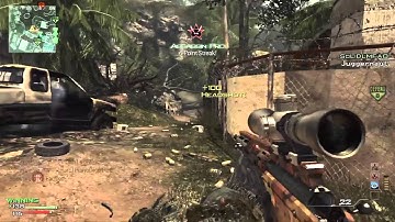 MW3 MSR Kill Feed