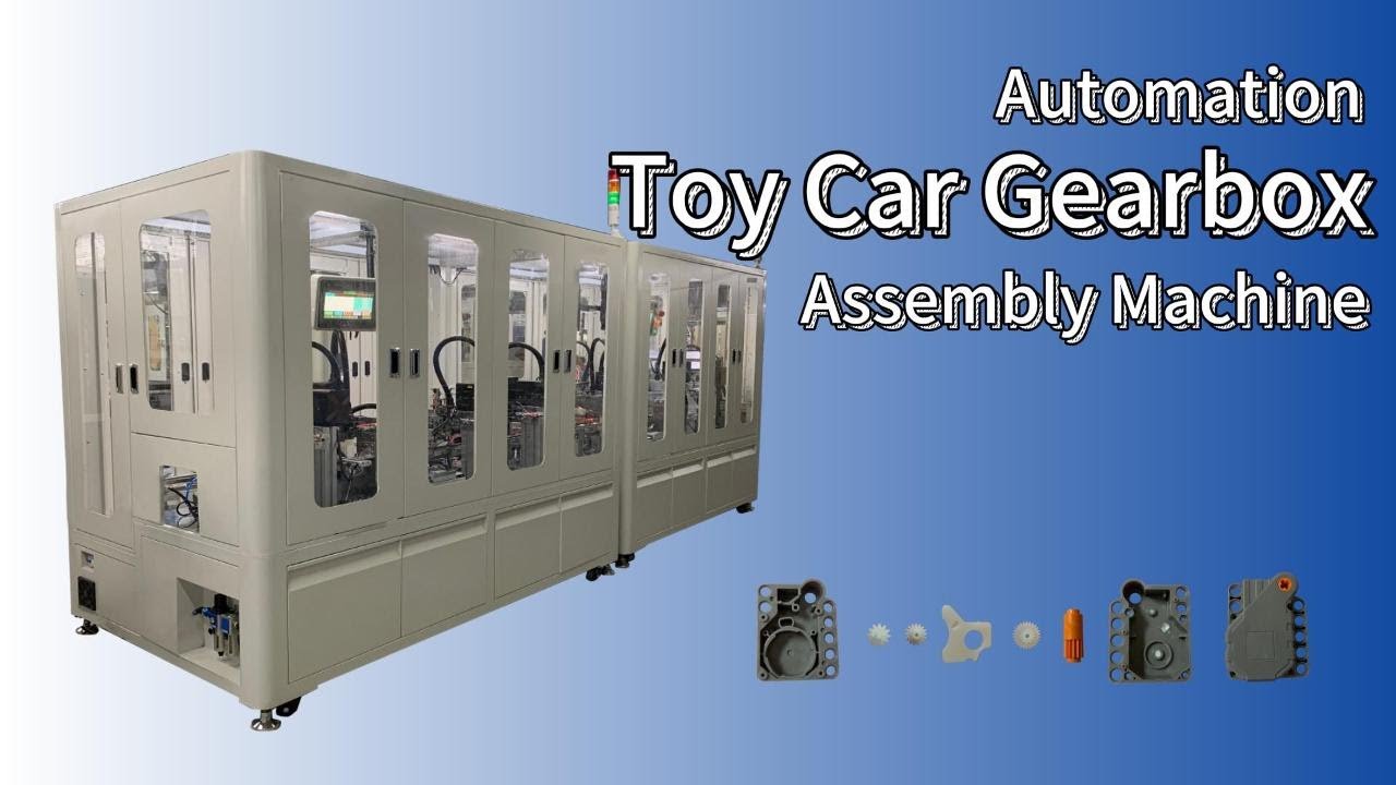 Toy Car Gearbox Automatic Assembly Machine - YouTube