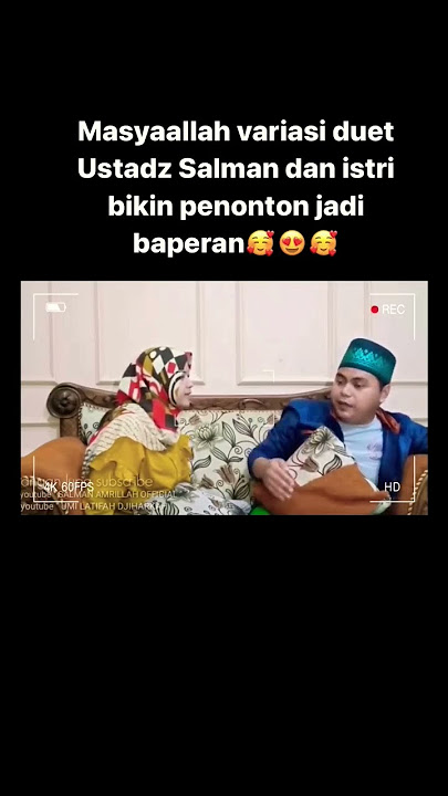 ustadz salman amrillah duet sama sang istri #qori #qoriinternasional