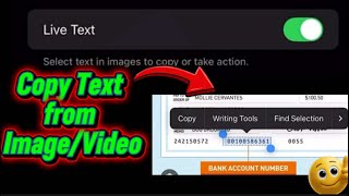 iPhone Trick: Copy Text from Any Photo or Video! 🤯📲 (Live Text Feature)