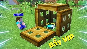 CÁCH LÀM 5 CÁI BẪY SIÊU VIP ĐỂ TROLL NOOB VÀ ÔNG THỢ RÈN TRONG MINECRAFT | Thử Thách SlenderMan