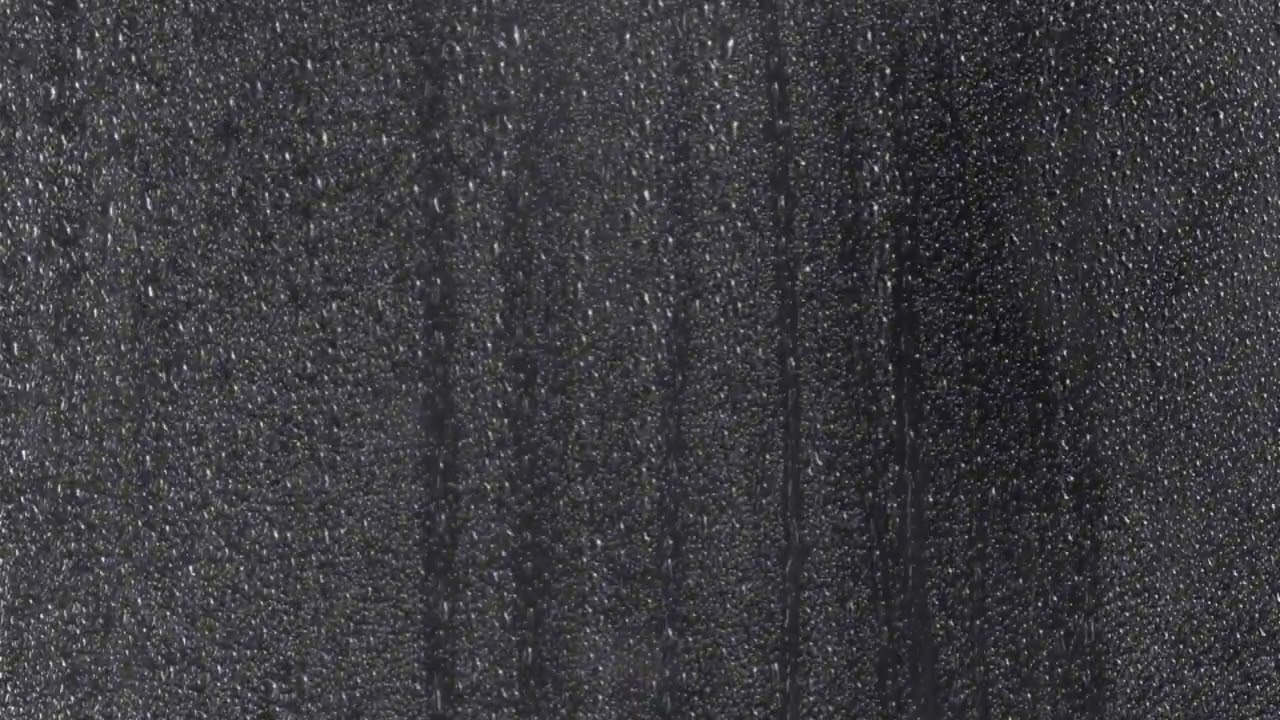 12 HOURS Real Rain Sounds for Sleeping, Relaxation and Study - Dark screen to Sleep Fast