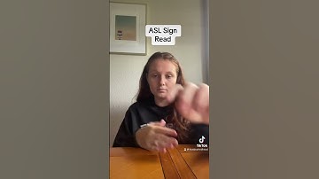 Learn How To Sign Read in ASL for Beginners | American Sign Language #shorts