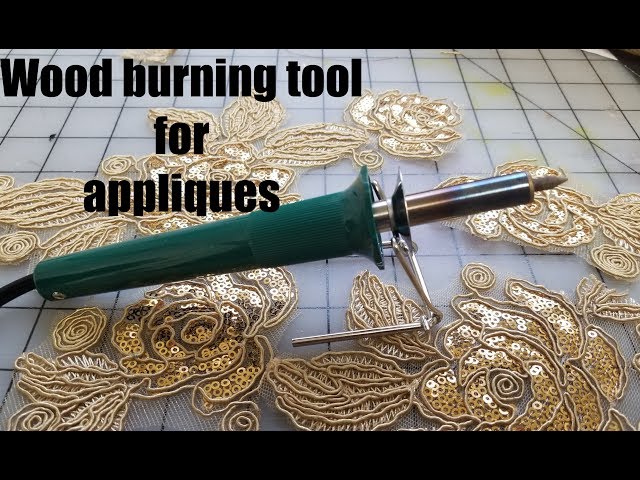 I got a few questions about using a wood burning tool on fabric. Here's a  video on how it works. This fabric is polyester organza. #meltingfabric, By Sewing Stories