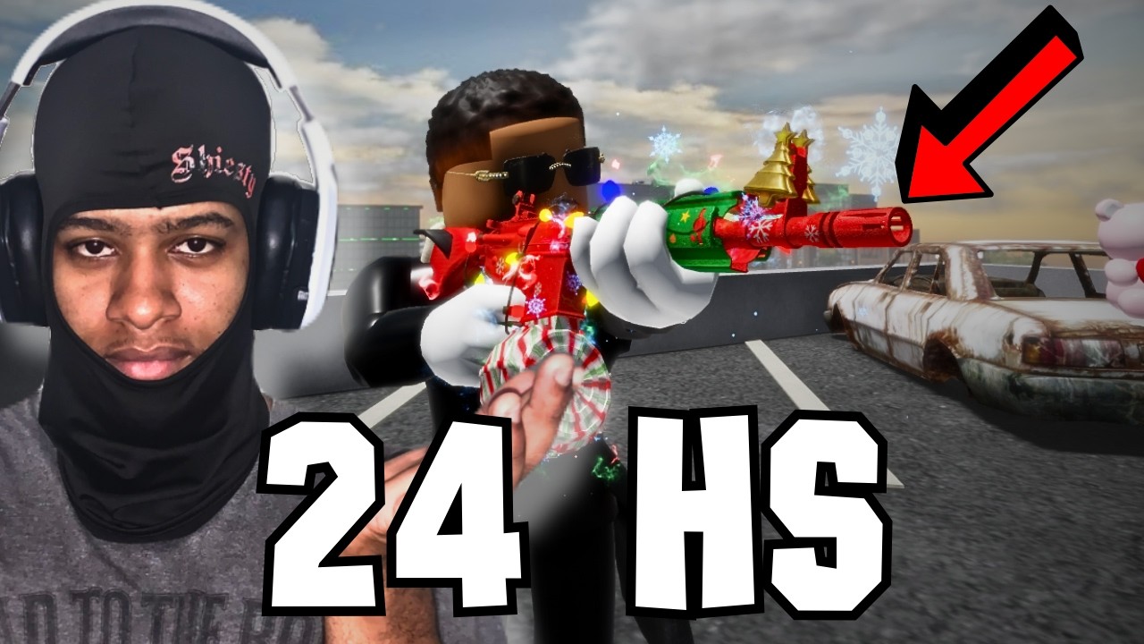 SOLO PUEDO USAR ARMAS DE NAVIDAD EN ROBLOX STREET LIFE REMASTER 😱 RETOS EXTREMOS 🔥SALE TODO BIEN