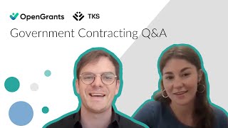 Government Contracting Q&A with The Knowledge Stack by OpenGrants 67 views 1 year ago 24 minutes