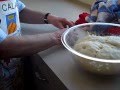 Italian baking traditional Frezzina with Nana