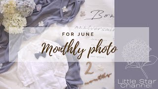 【月齢フォト6月】あじさいをテーマにした月齢フォト