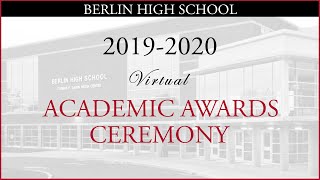 2019-2020 Virtual Academic Awards