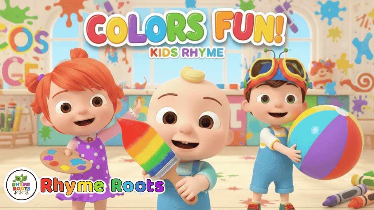 Colors Fun Rhyme🌈🎶 | 