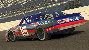 Insane lap time with iRacing AI in the 1987 NASCAR Cup Cars @ Daytona