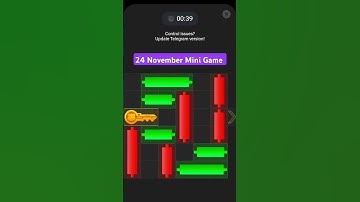 24 November hamster Kombat daily puzzle mini game solved key easy for you