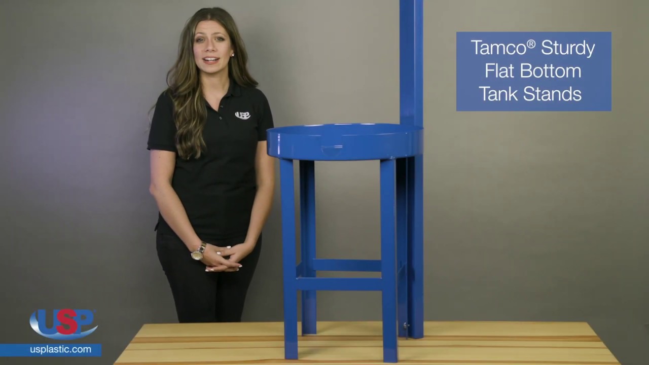 Tamco® Sturdy Flat Bottom Tank Stands | U.S. Plastic Corporation®