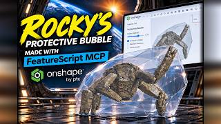 Engineering Rocky’s Bubble with AI and FeatureScript in Onshape