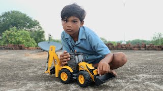 Bruder Toy Jcb For Kids - Unboxing Jcb Backhoe - Dump Truck, Tractor Loader Bulldozer