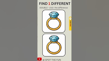 diamond 🧠 ring find difference #121