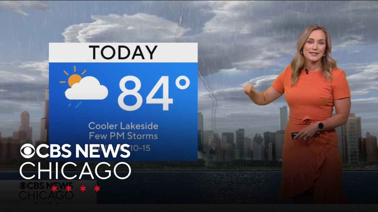 Showers Thursday night in Chicago - YouTube