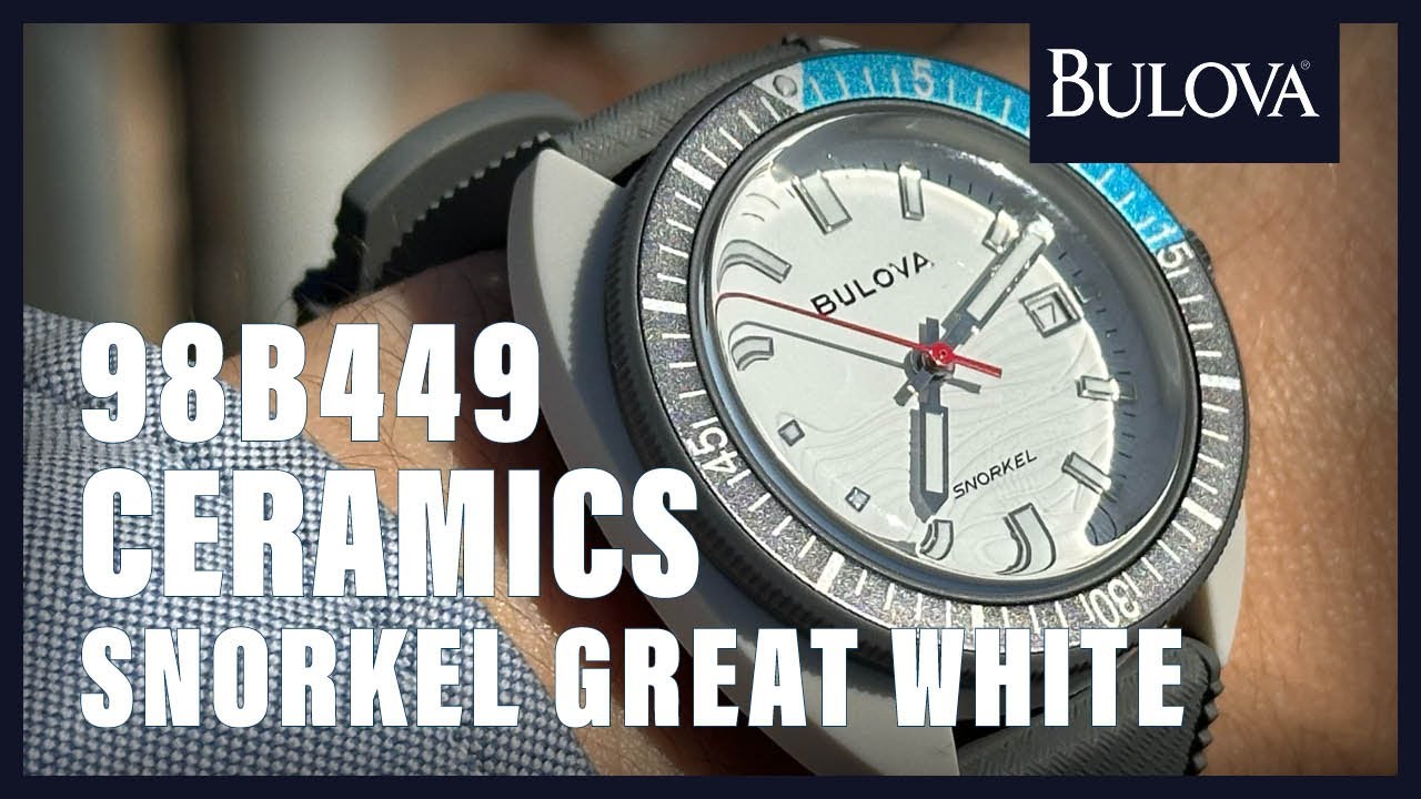 Unboxing The New Bulova Snorkel Great White 98B449 YouTube unboxing-the-new-bulova-snorkel-great-white-98b449-youtube