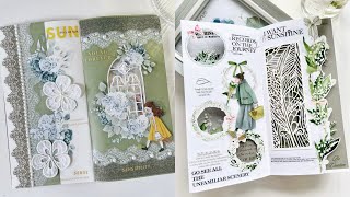 ASMR Aesthetic Journaling | Spring Vibes 🍃 | The Washi Tape Shop