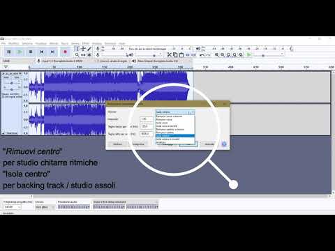 Come togliere la chitarra da una canzone con Audacity - Gratis e senza registrazioni