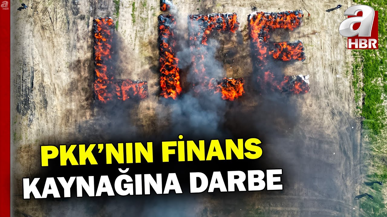 Diyarbakır'da 21 Ton Uyuşturucu Ele Geçirildi, Ele Geçirilen Uyuşturucular İmha Edildi! | A Haber