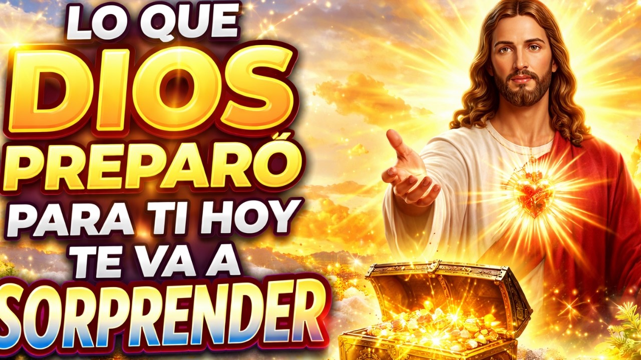 JESÚS DICE: LO QUE PREPARÉ PARA TI HOY TE VA A SORPRENDER… ¡CONFÍA EN ...