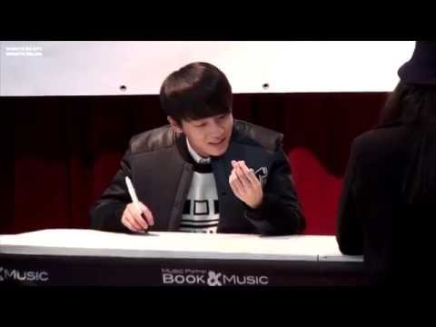 141130 틴탑 수서 팬사인회 엘조 ( + 캡 )
