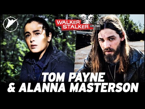 Alanna Masterson & Tom Payne - Walker Stalker Cruise 2018