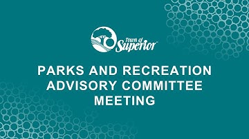 Parks and Recreation Advisory Committee  (PARC) 10/15/25