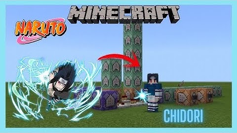 Chidori Command block Tutorial Minecraft Bedrock #minecraft #commands #commandstutorial