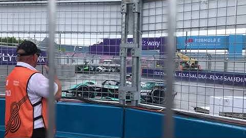 2022 Formula E New York E-Prix Red Flag Accident #nyceprix