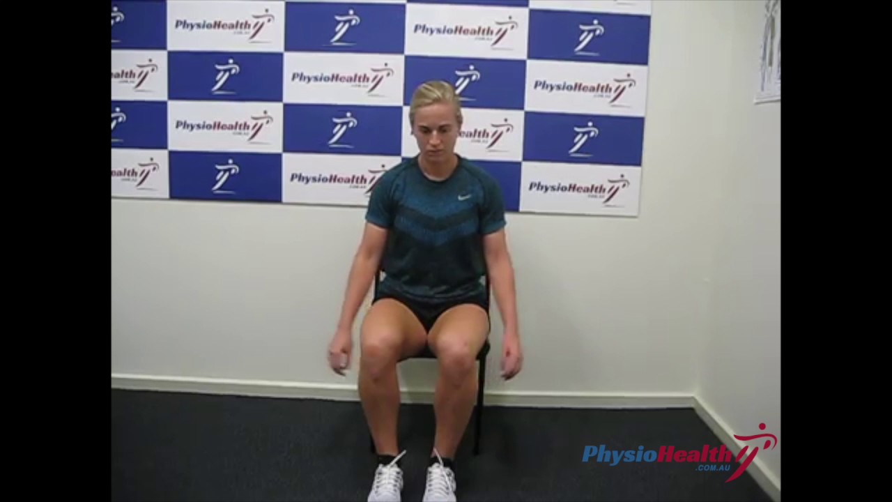 Single leg VMO sit to stand YouTube