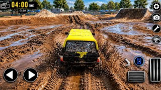 ऑफ रोड ट्रक कीचड़ में फंस गया 😱#OffRoadGame #OffRoadDriving #MudTruck #TruckSimulator #4x4Driving